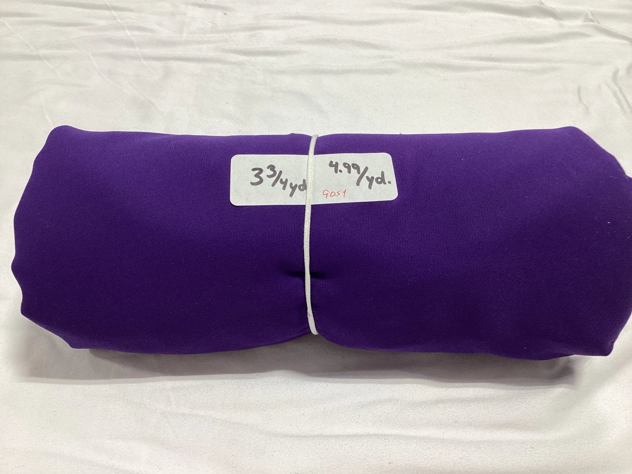 Remnant - Polyester, lightweight, Purple - 3.75 yard@ $4.99/yard - Homeplace Market LLC