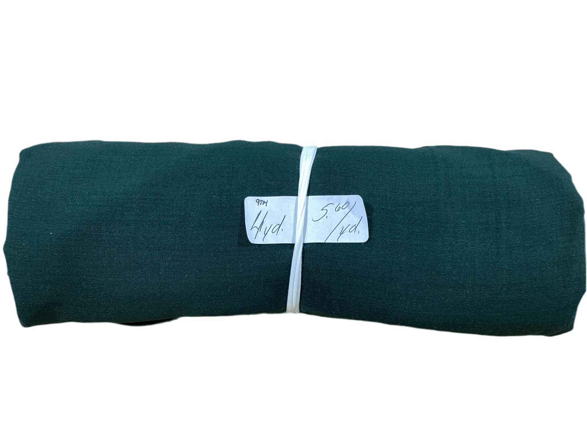 Remnant - polyester, spring melange,hunter green, 4 yd.@ $ $5.60 - Homeplace Market LLC