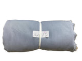 Remnant - rib knit, soft blue, 2.25/yd. @ $8.99/yd. - Homeplace Market LLC