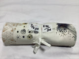 Remnant - Rib Knit, unbrushed, abstract design - .625 yard@ $8.99/yard - Homeplace Market LLC