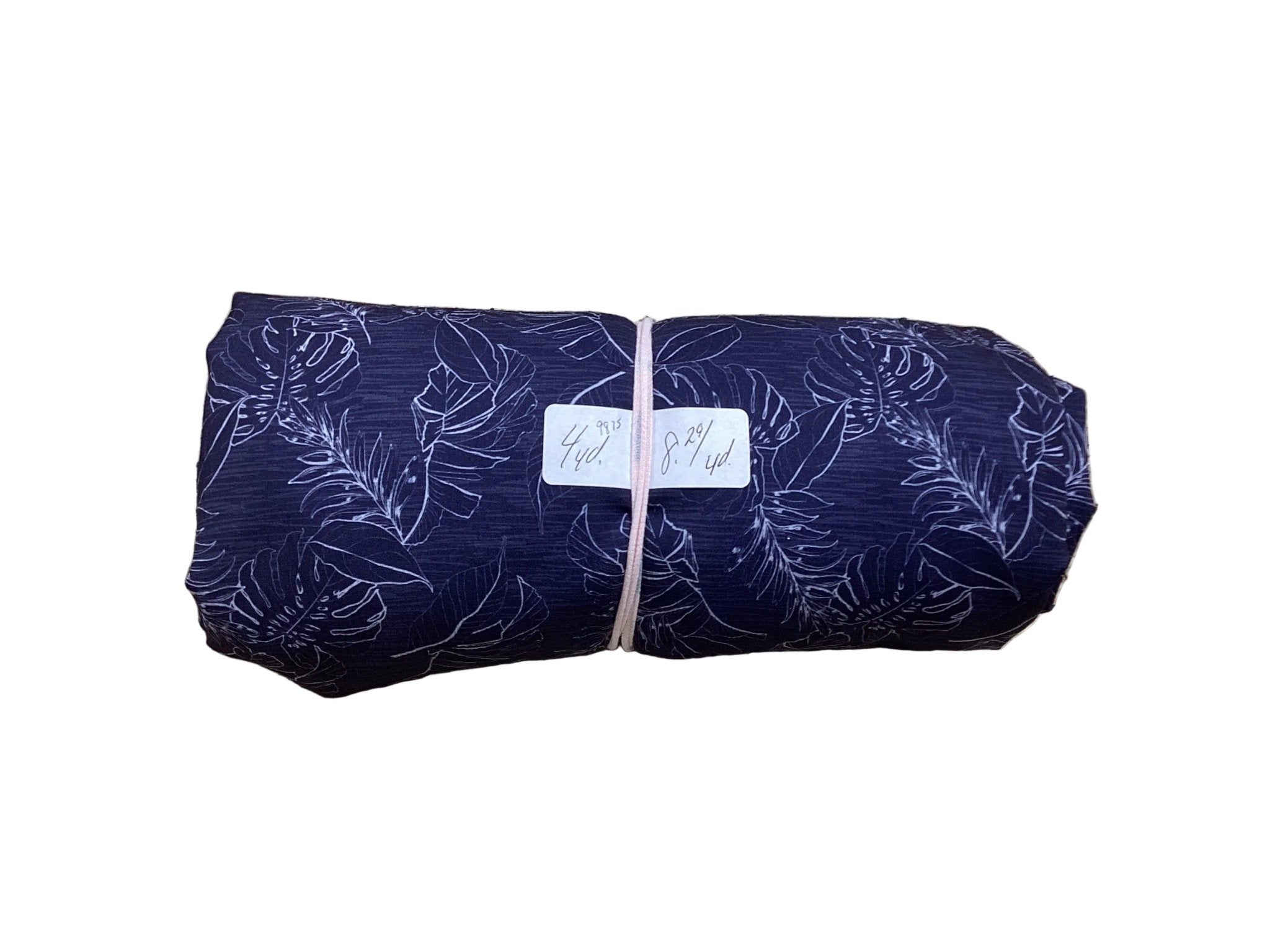 Remnant - summer crush, polyester, navy, 4 yd. @ $8.29/yd. - Homeplace Market LLC