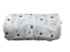 Remnant - Swiss dot knit, grape mist floral, 2.75 yd. @ $7.70/yd. - Homeplace Market LLC