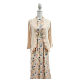 Rib Knit - Cotton Feel - Abstract Floral - Homeplace Market LLC