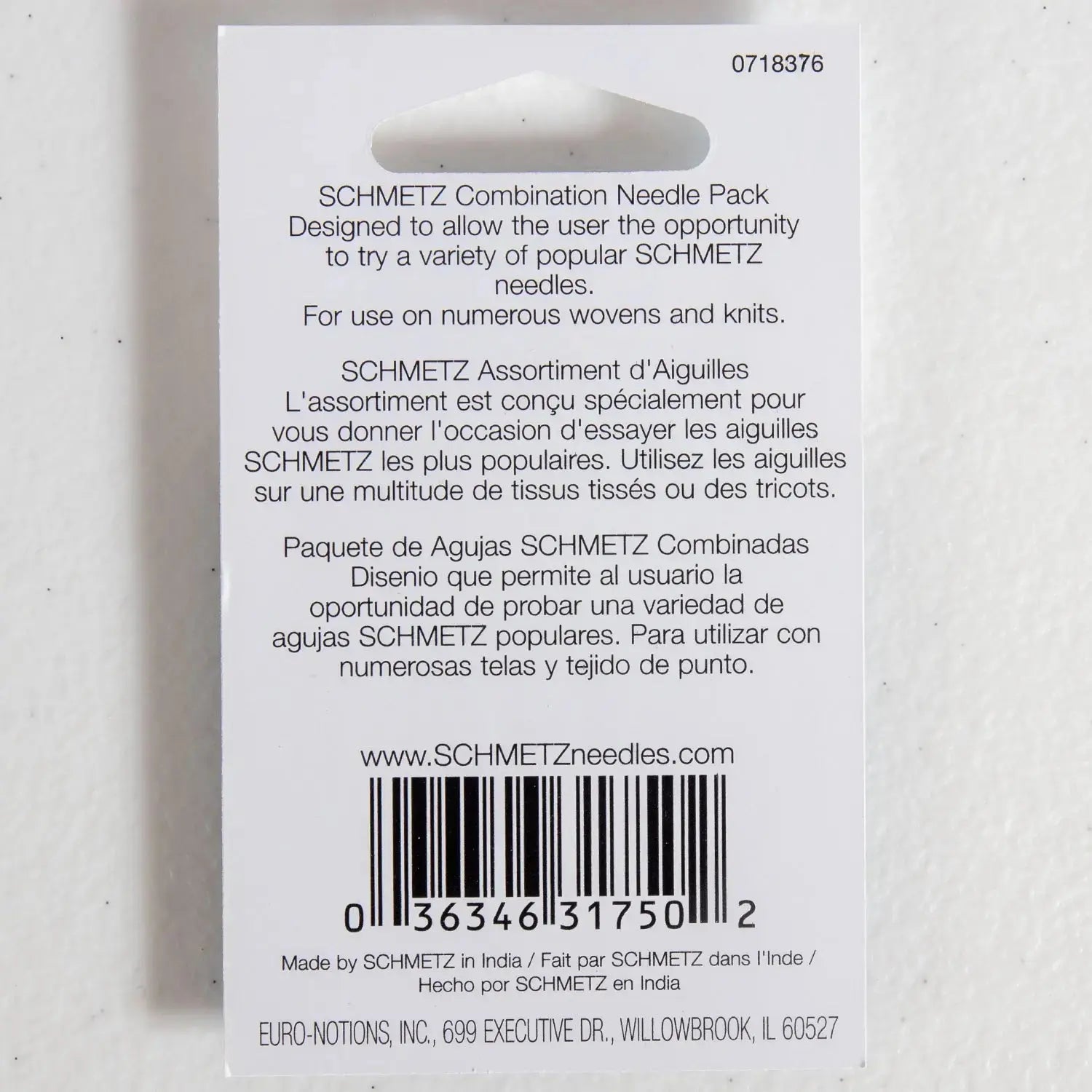 Schmetz - Combination Needle Pack - Homeplace Market LLC