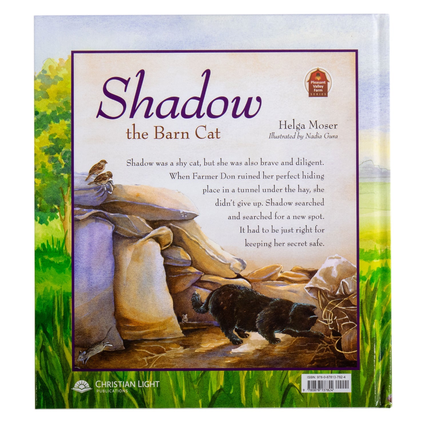 Shadow the Barn Cat - Hardcover Book - Homeplace Market LLC