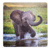 Splashing Elephant Tray Puzzle - 36 piece - Homeplace Market LLC