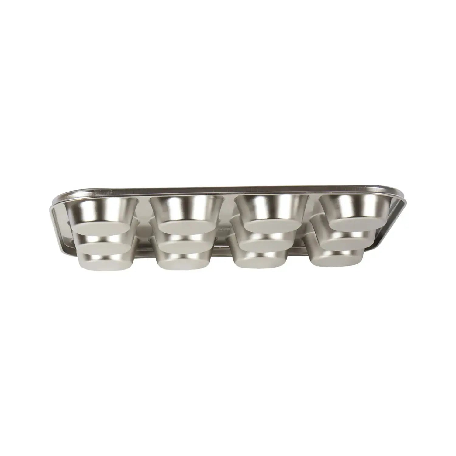 Stainless Steel Muffin & Cupcake Pan, 12 Standard Cup - Homeplace Market LLC