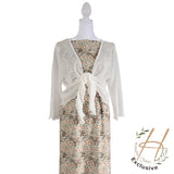 Swiss Dot Knit - Floral - Homeplace Market LLC