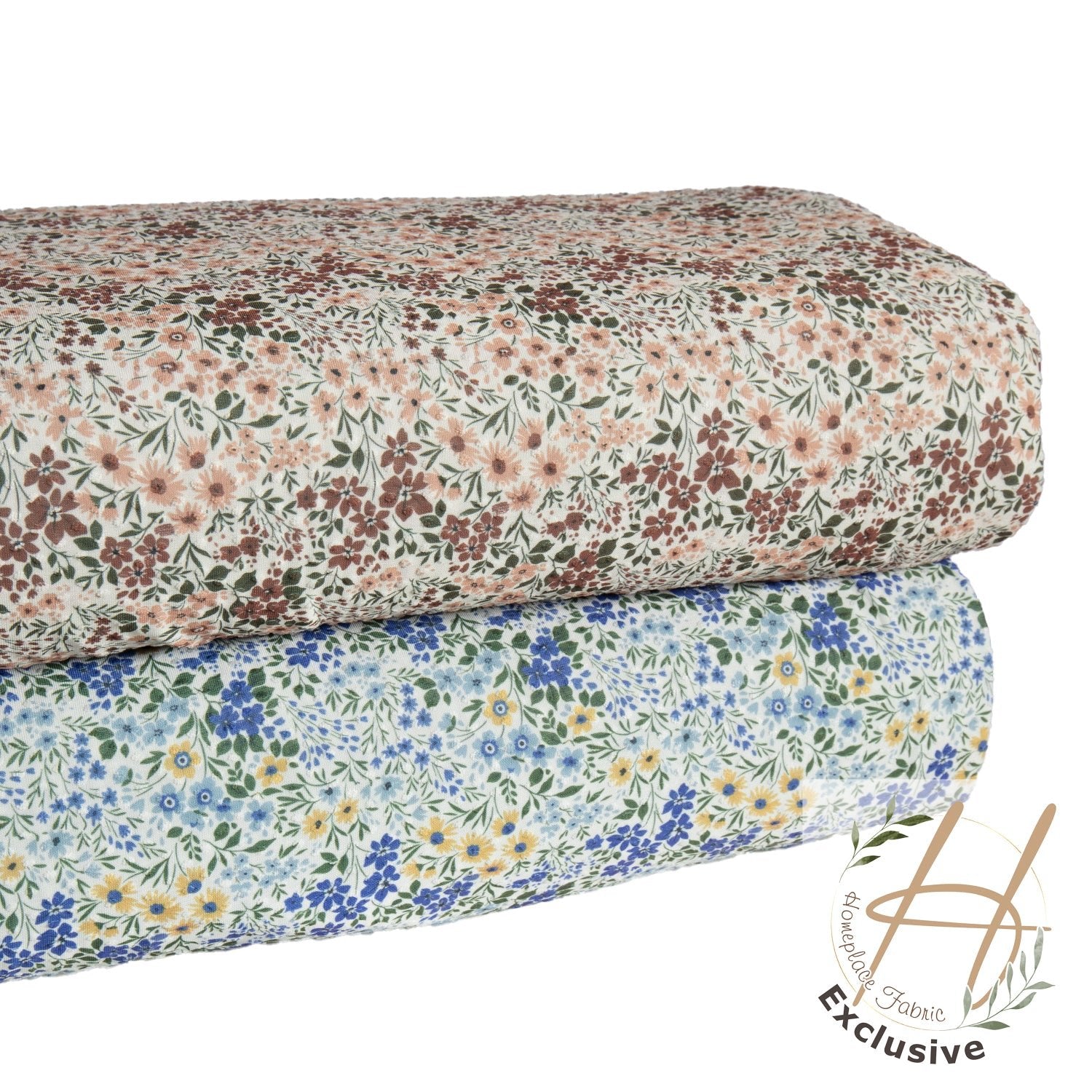 Swiss Dot Knit - Floral - Homeplace Market LLC
