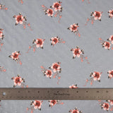 Swiss Dot - Slate Blue Floral - Homeplace Market LLC