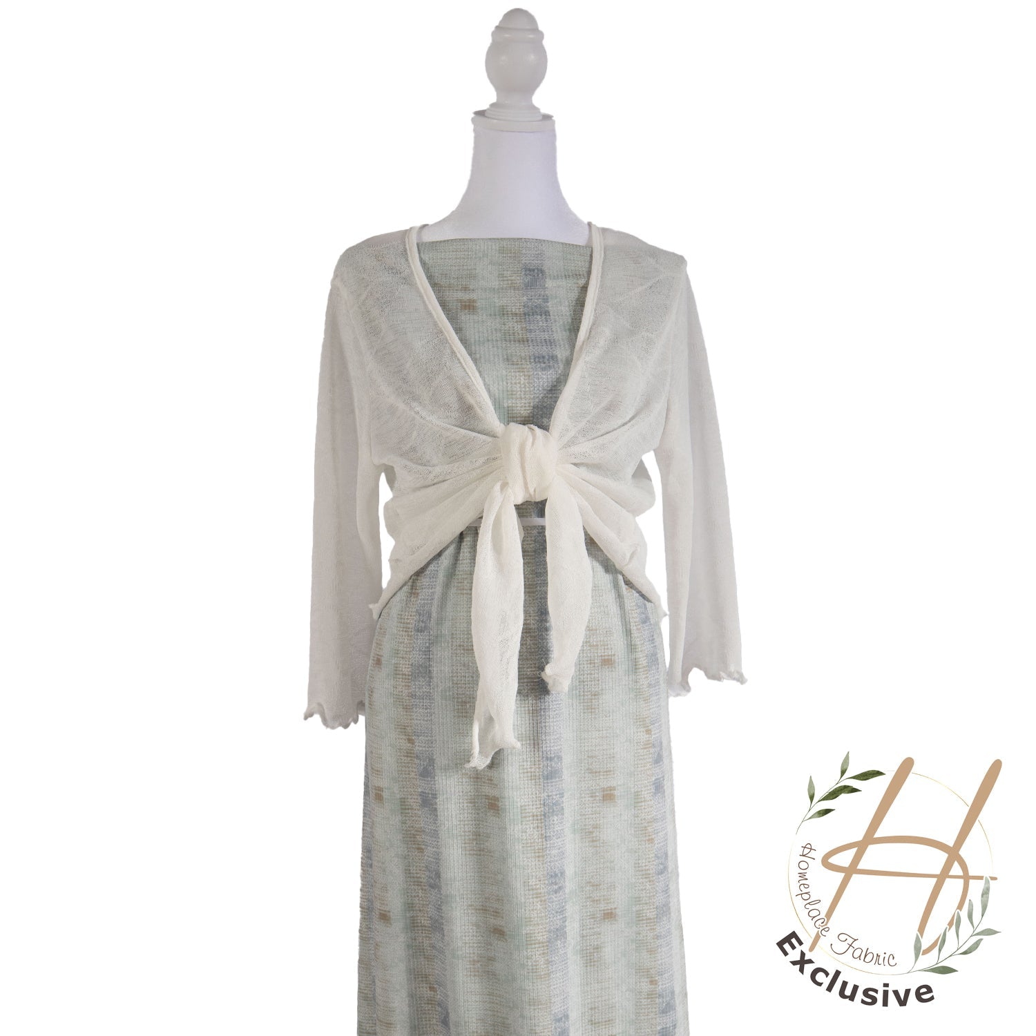 Unbrushed Rib Knit - Faded Lines - Homeplace Market LLC