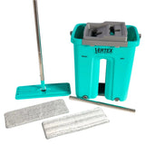 Vertex Flat Mop - Carribbean Blue - Homeplace Market LLC