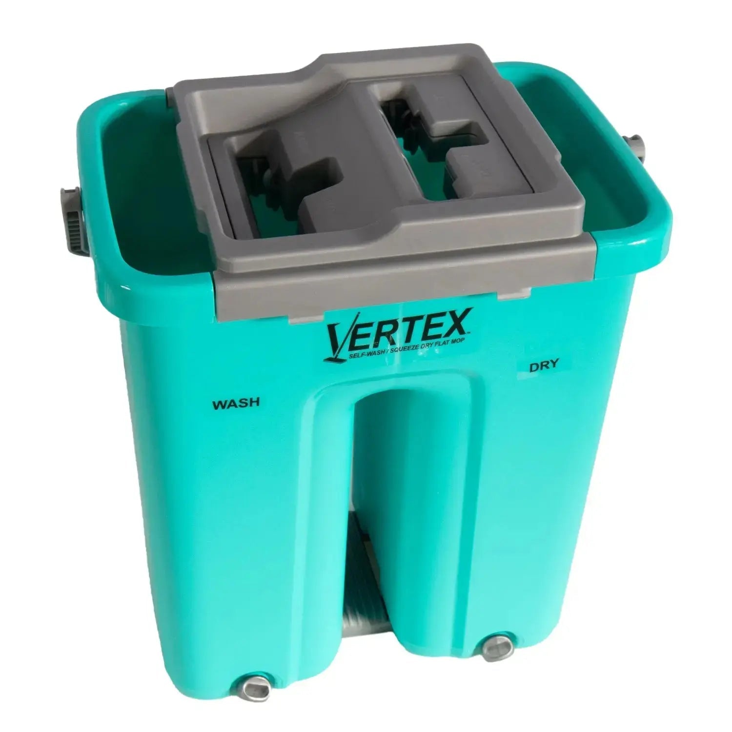 Vertex Flat Mop - Carribbean Blue - Homeplace Market LLC