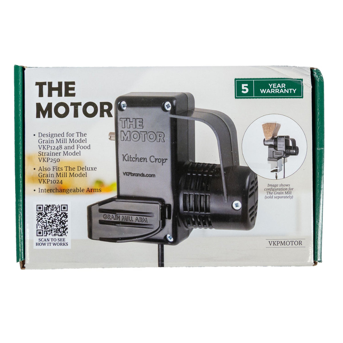 VKP - The Motor - Fits Grain Mill & Food Strainer - Homeplace Market LLC