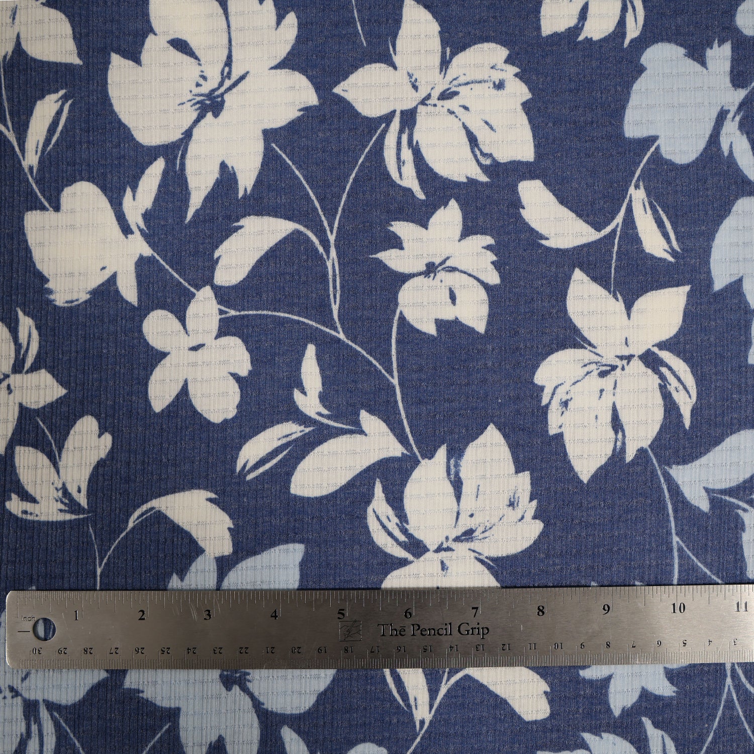 Waffle Knit - Blue Floral - Homeplace Market LLC