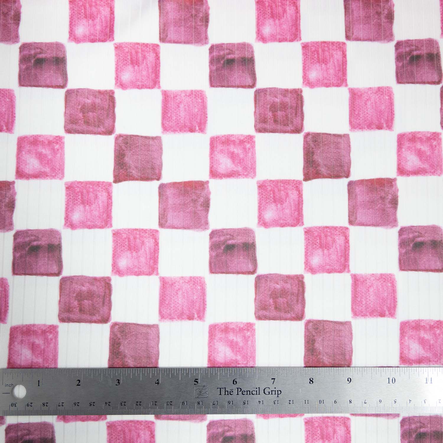 Wide Rib Knit - Water Color Checks - Homeplace Market LLC