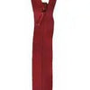 Zipper - YKK Invisible Zipper - (18") (Cranberry) - Homeplace Market LLC