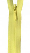 Zipper - YKK Invisible Zipper - (18") (Yellow) - Homeplace Market LLC
