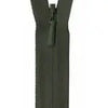 Zipper - YKK Invisible Zipper - (22") (Olive) - Homeplace Market LLC