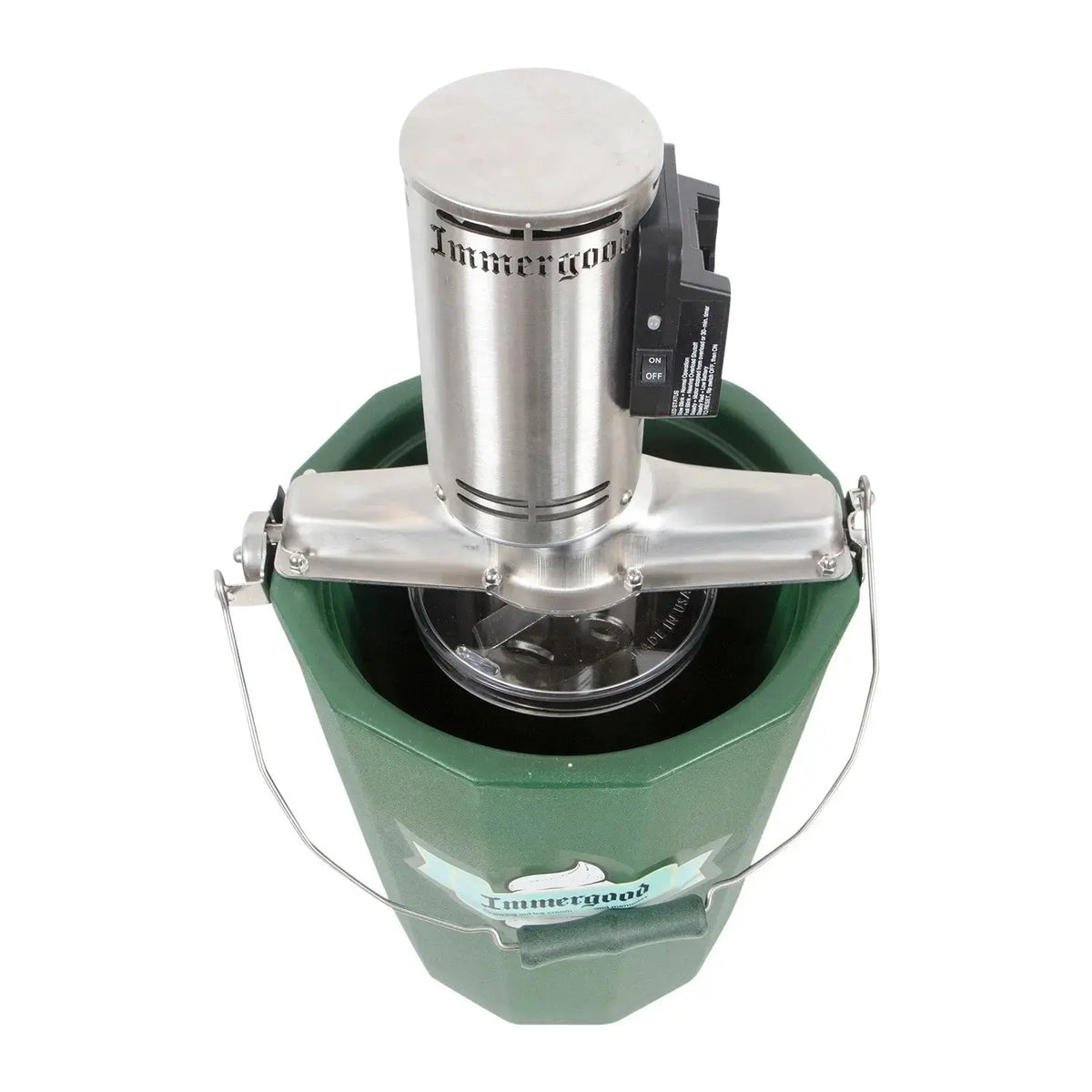 Immergood - 6 qt - Battery Powered Ice Cream Maker