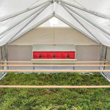 Alumi - Coop Classic - 10x12 Lightweight, Aluminum, Chicken Coop Tractor for Chickens - Homeplace Market LLC