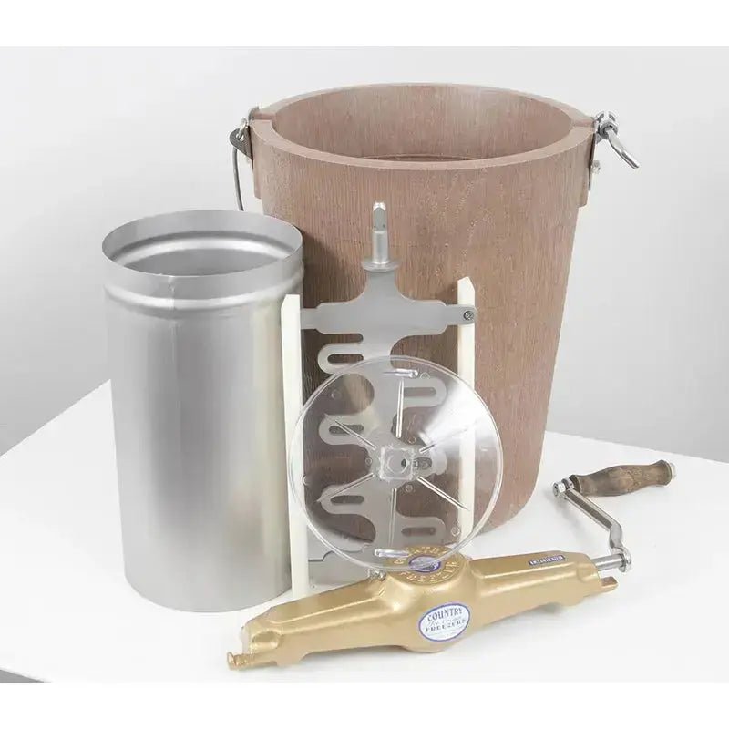 Clearance - Country Freezer - Ice Cream Maker - Poly Tub - Hand Crank - Homeplace Market LLC
