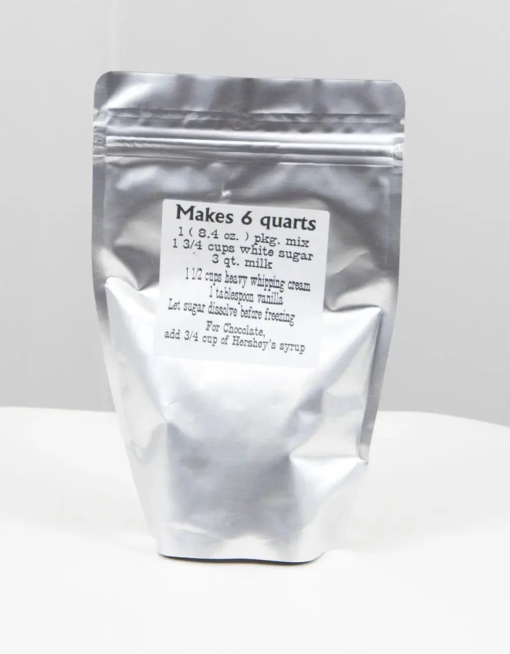 Dry Powdered Ice Cream Mix - Homeplace Market LLC