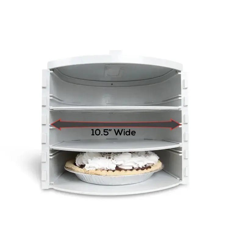 Essaware - Pie SAFE - Pie, Cake, Dessert Travel & Storage Container - Adjustable Shelf - 4 Pie Carrier - Homeplace Market LLC