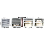 Essaware - Pie SAFE - Pie, Cake, Dessert Travel & Storage Container - Adjustable Shelf - 4 Pie Carrier - Homeplace Market LLC