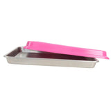 Heritage - Chickadee - 10x15 - Deep Bakeware Pan - Stainless Steel - BPA Free Plastic Lid - USA Made - Homeplace Market LLC