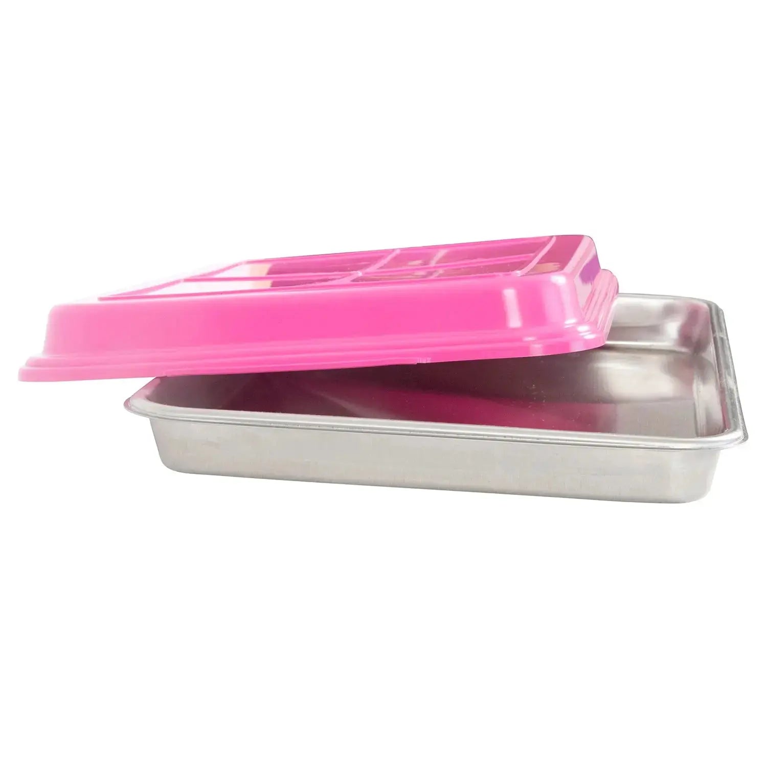 Heritage - Chickadee - 10x15 - Deep Bakeware Pan - Stainless Steel - BPA Free Plastic Lid - USA Made - Homeplace Market LLC