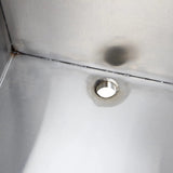 Hickoryware - Horse Water Trough - Stainless Steel 12"x 24" w/ Drain Port - Homeplace Market LLC