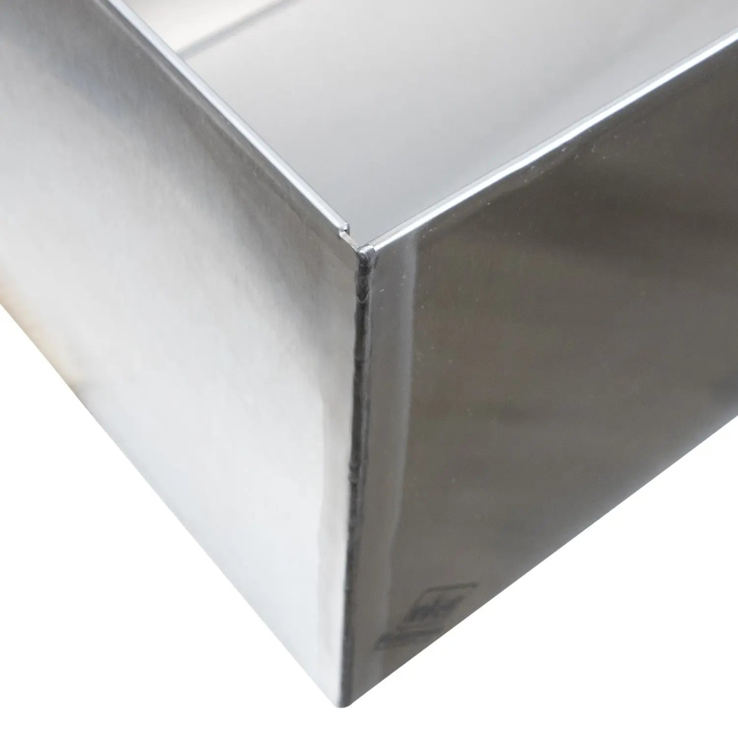 Hickoryware - Horse Water Trough - Stainless Steel 12"x 24" w/ Drain Port - Homeplace Market LLC