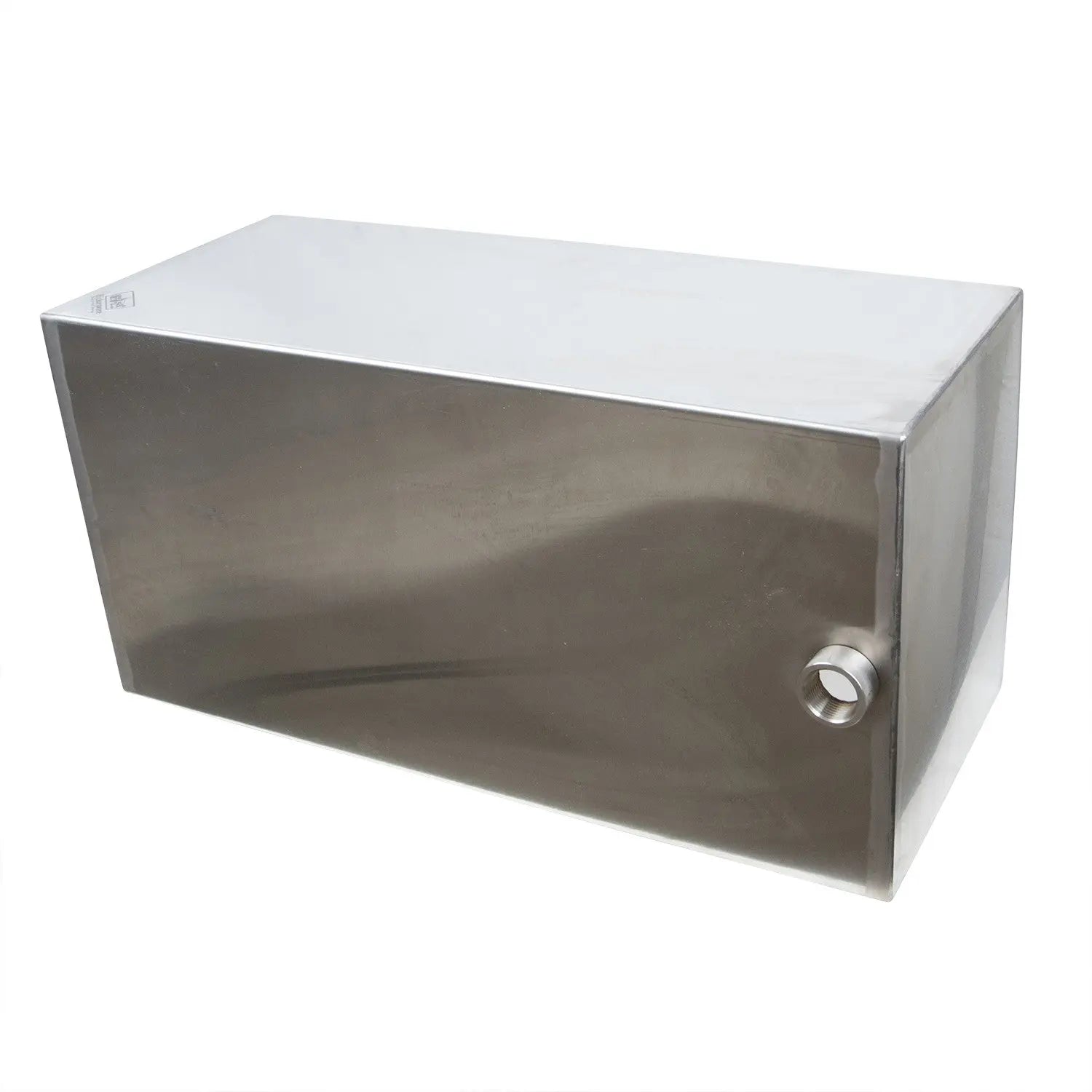 Hickoryware - Horse Water Trough - Stainless Steel 12"x 24" w/ Drain Port - Homeplace Market LLC