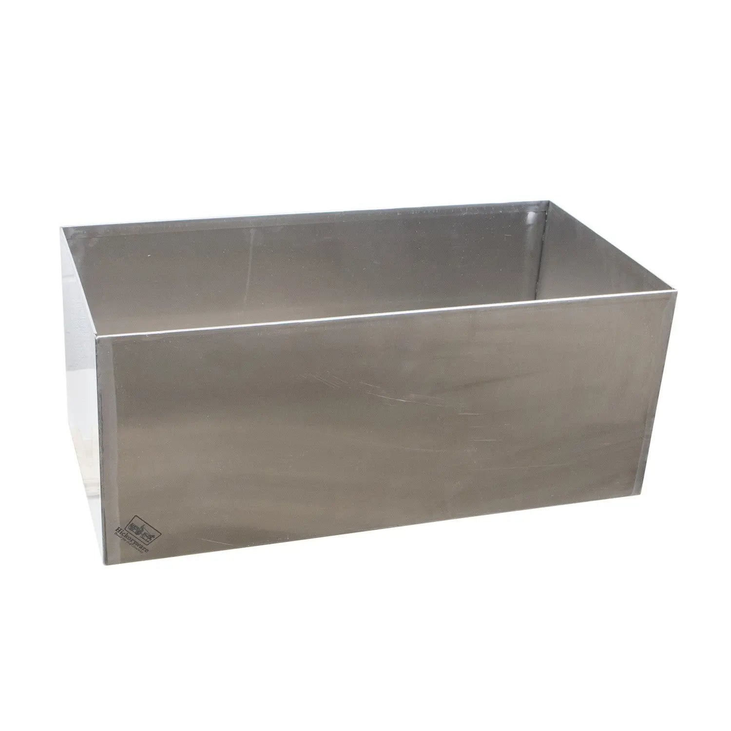 Hickoryware - Horse Water Trough - Stainless Steel 12"x 24" w/ Drain Port - Homeplace Market LLC
