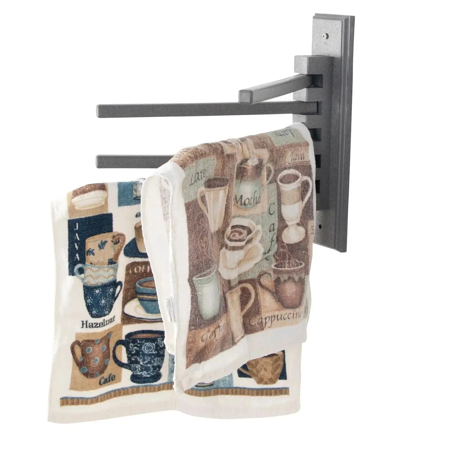 Homeplace - Kitchen Drying Rack, Wall Mounted - 5 Rail - No Mold - No Rust - Indoor/Outdoor - Homeplace Market LLC