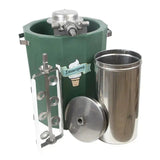 Immergood - 12 quart Homemade Ice Cream Maker, Triple Motion, Super Insulated Tub, for Hit - n - Miss, Motor, Hand Crank - Homeplace Market LLC