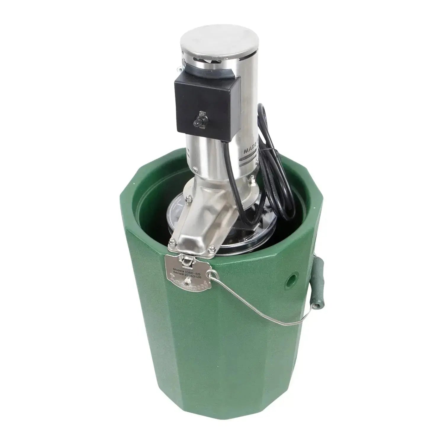 Immergood - 4 Quart Electric Ice Cream Maker - Stainless Steel - Leakproof Tub - Triple action dasher - Homeplace Market LLC