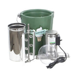 Immergood - 6 Quart Electric Ice Cream Maker - Stainless Steel - Leakproof Tub - Triple action dasher - Homeplace Market LLC