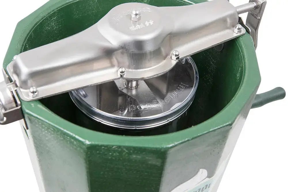 Immergood - PREMIUM 4 qt. - Stainless Steel Ice Cream Maker - Hand Crank - Homeplace Market LLC