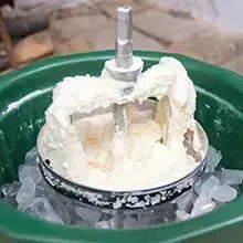 Immergood - PREMIUM 6 qt. - Stainless Steel Ice Cream Maker - Hand Crank - Homeplace Market LLC