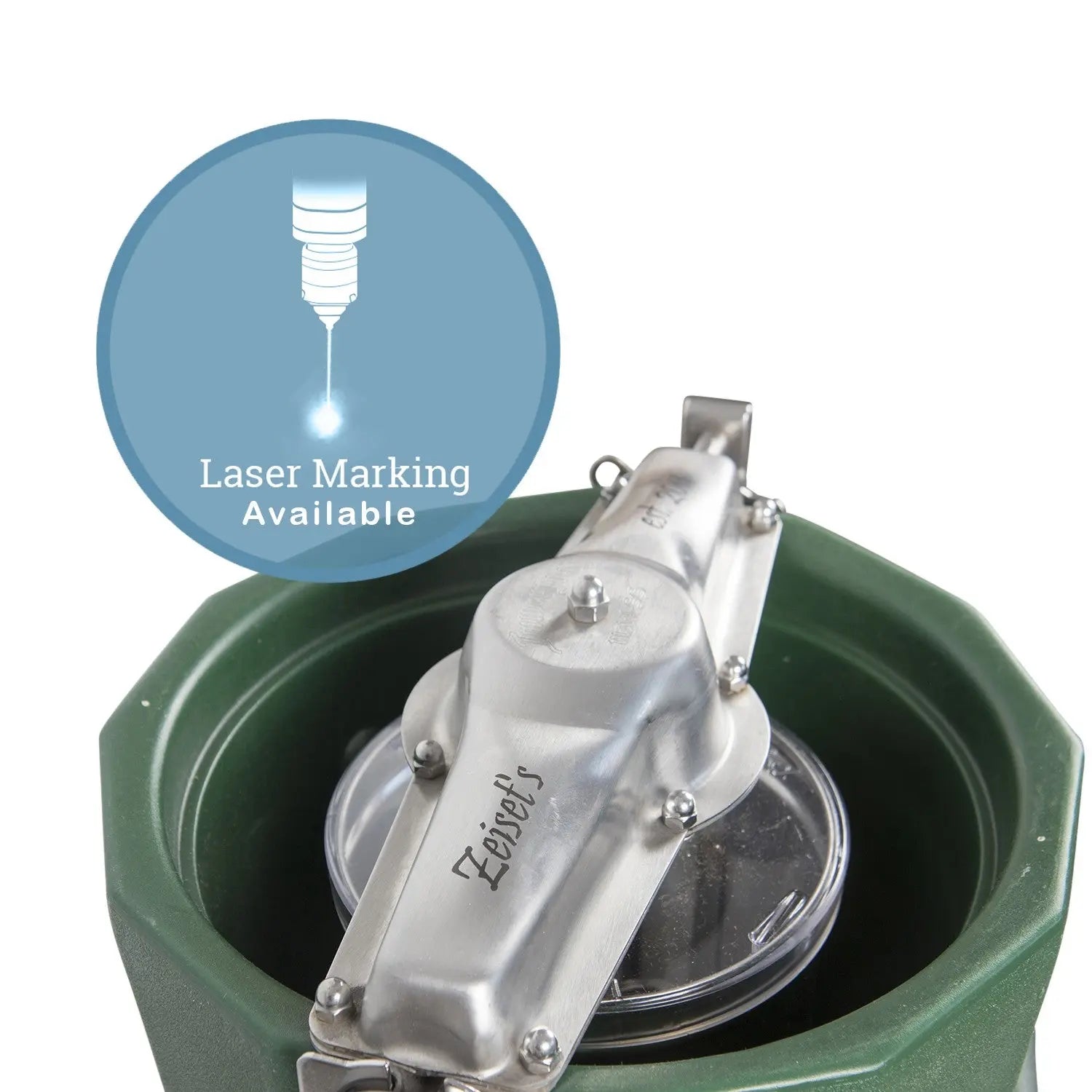 Immergood - PREMIUM 8 qt. - Ice Cream Maker - Stainless Steel - Hand Crank - Homeplace Market LLC