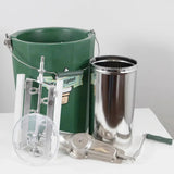 Immergood - PREMIUM 8 qt. - Ice Cream Maker - Stainless Steel - Hand Crank - Homeplace Market LLC