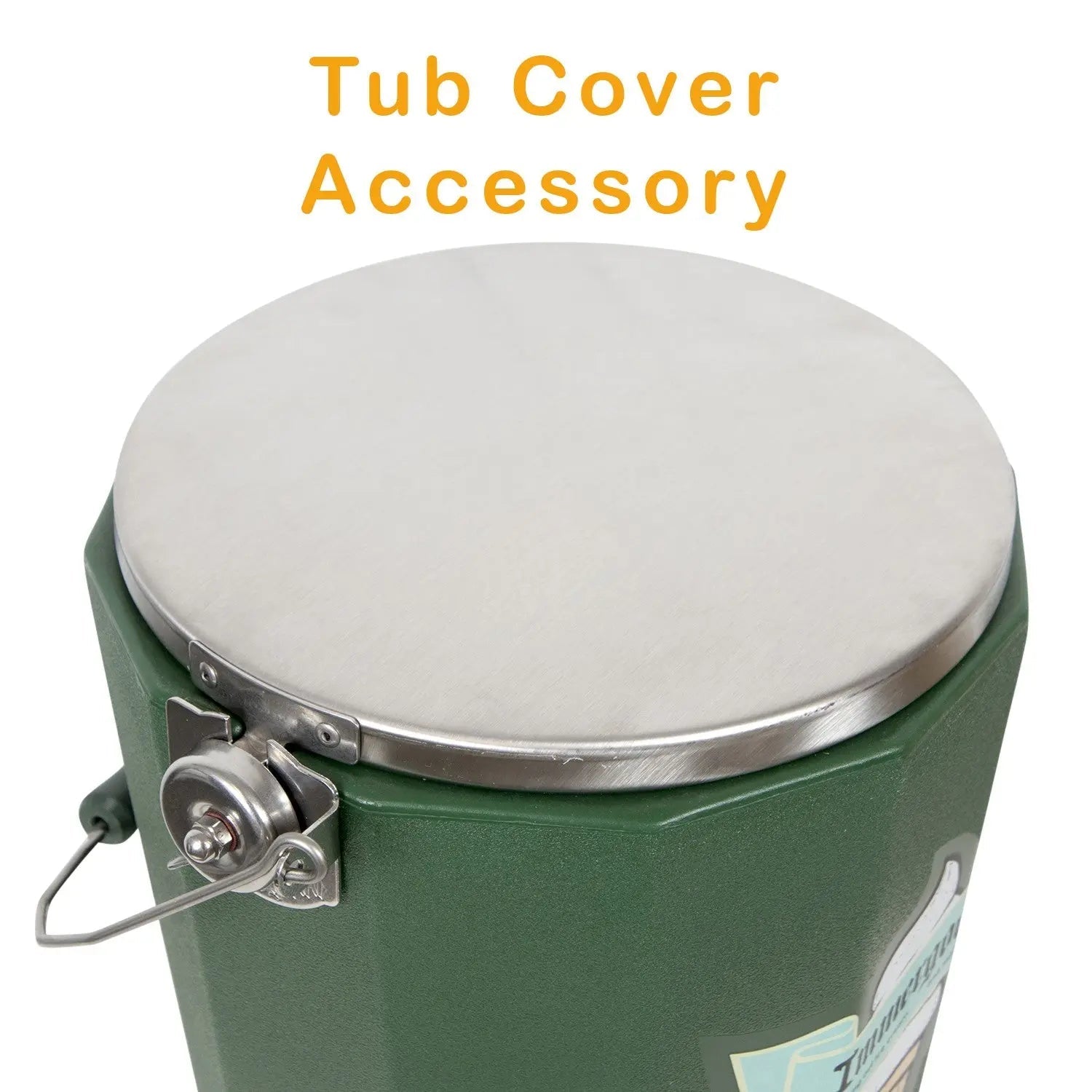 Immergood - PREMIUM 8 qt. - Ice Cream Maker - Stainless Steel - Hand Crank - Homeplace Market LLC