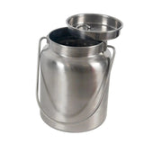 Lindy's - Milk Pail w/ Lid - Stainless Steel - 1 or 2 Gallon - Homeplace Market LLC