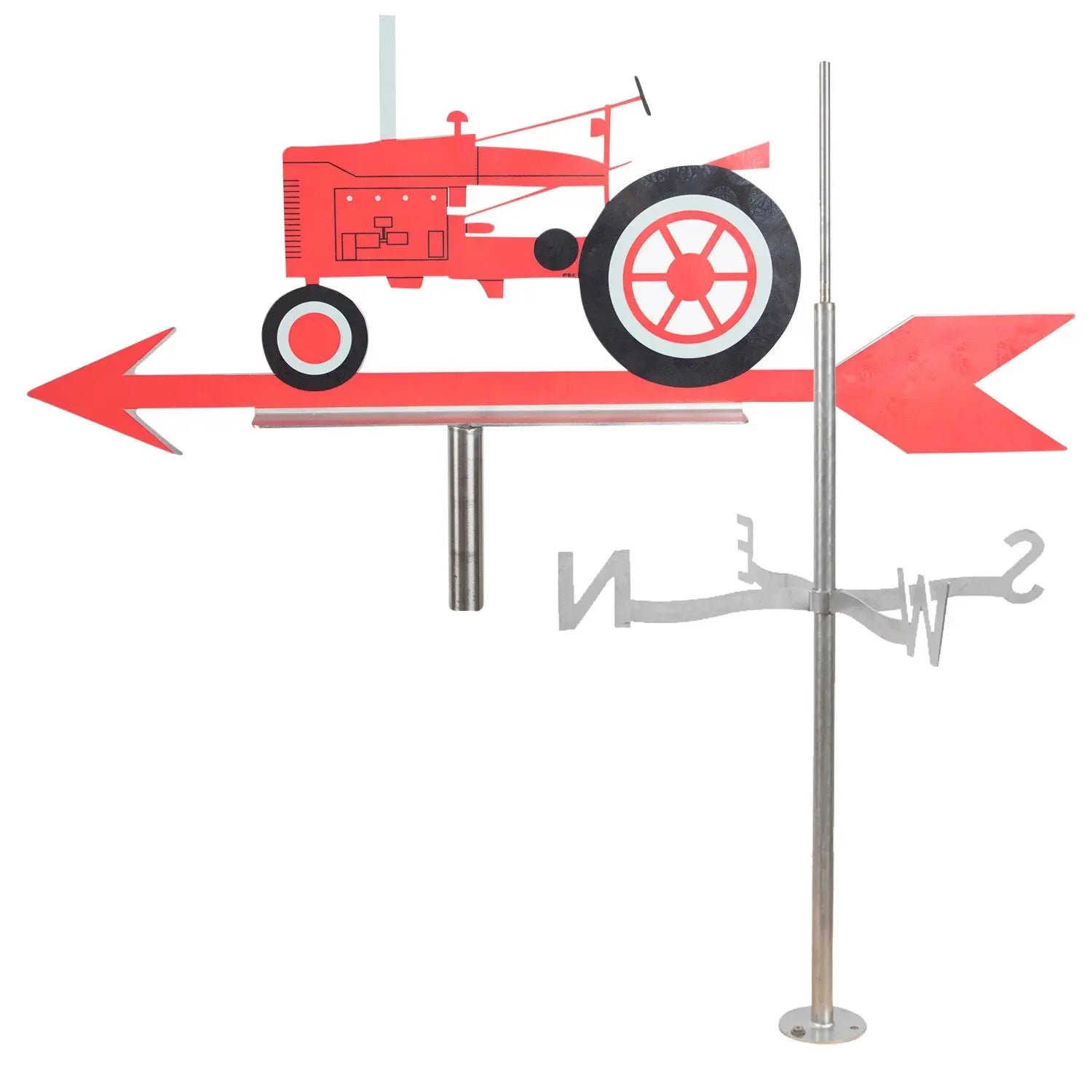 Old Road - Weathervane - Case IH, C, H, M Replica - Stainles Steel Metal - Long Life, Outdoor Decal - Homeplace Market LLC