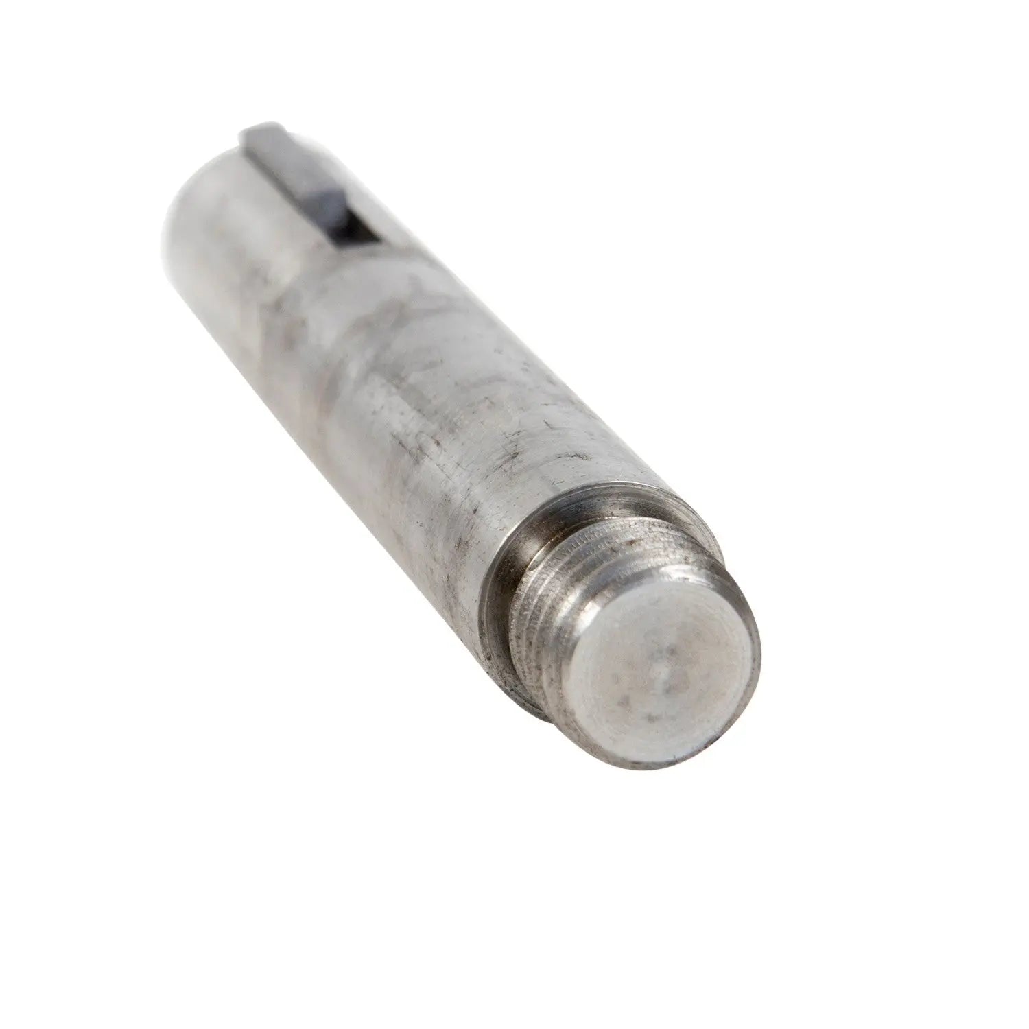 Shaft - Stainless Steel - 3/4" thread to 7/8" key - for Sprocket to Pulley Setup - Homeplace Market LLC