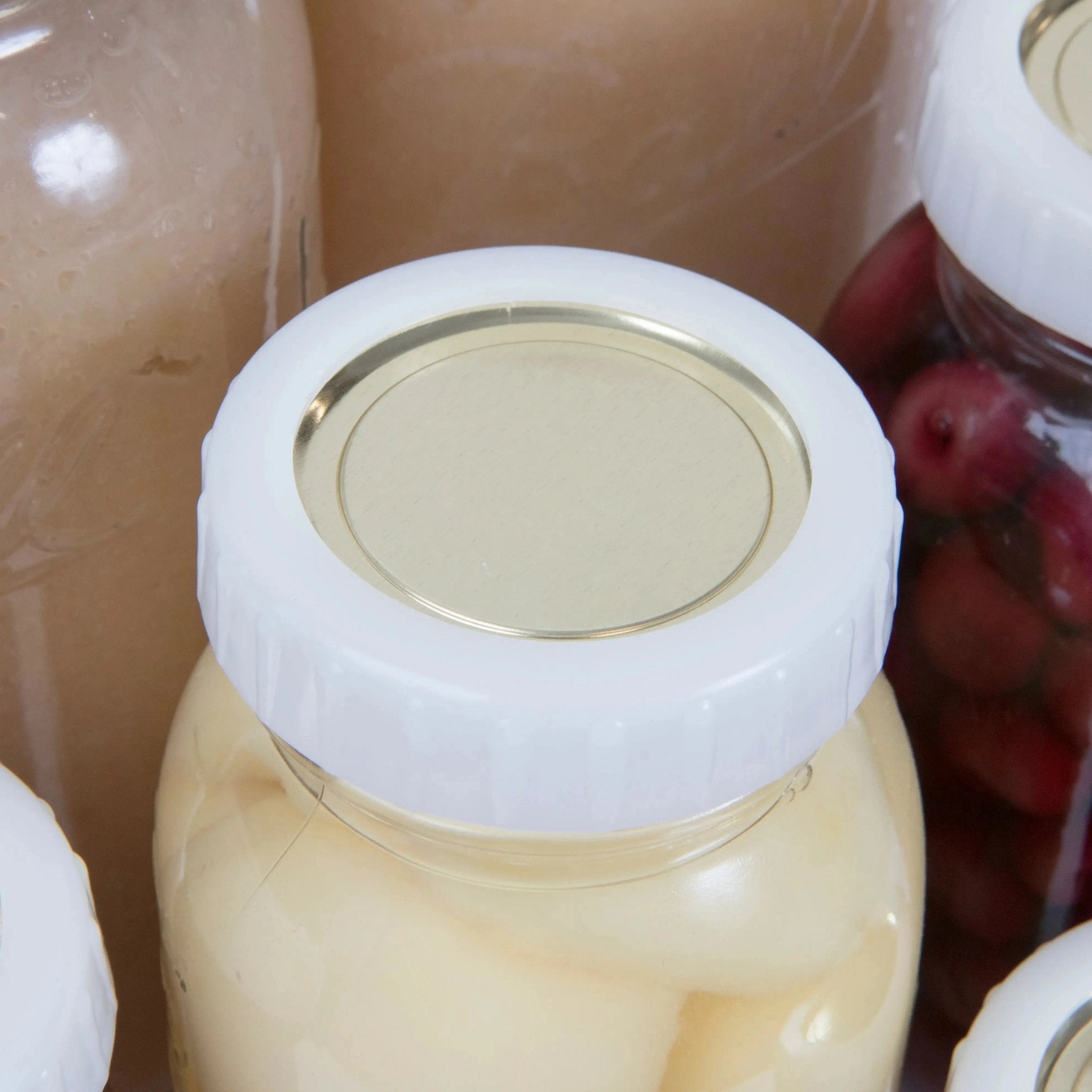 Superb - Regular Jar Lids - USA Made - Bulk - Homeplace Market LLC
