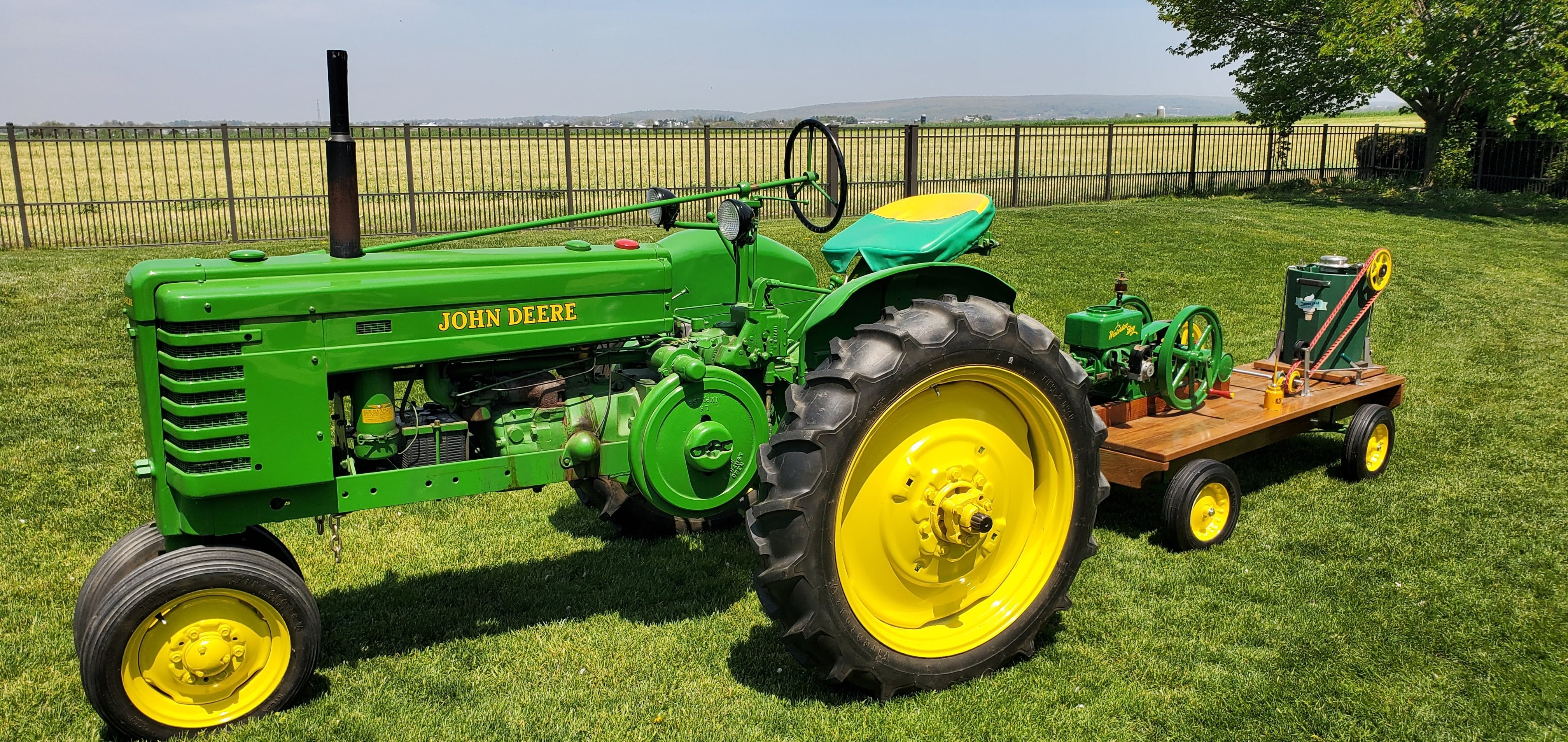 Jesse's John Deere with Sweet Treats