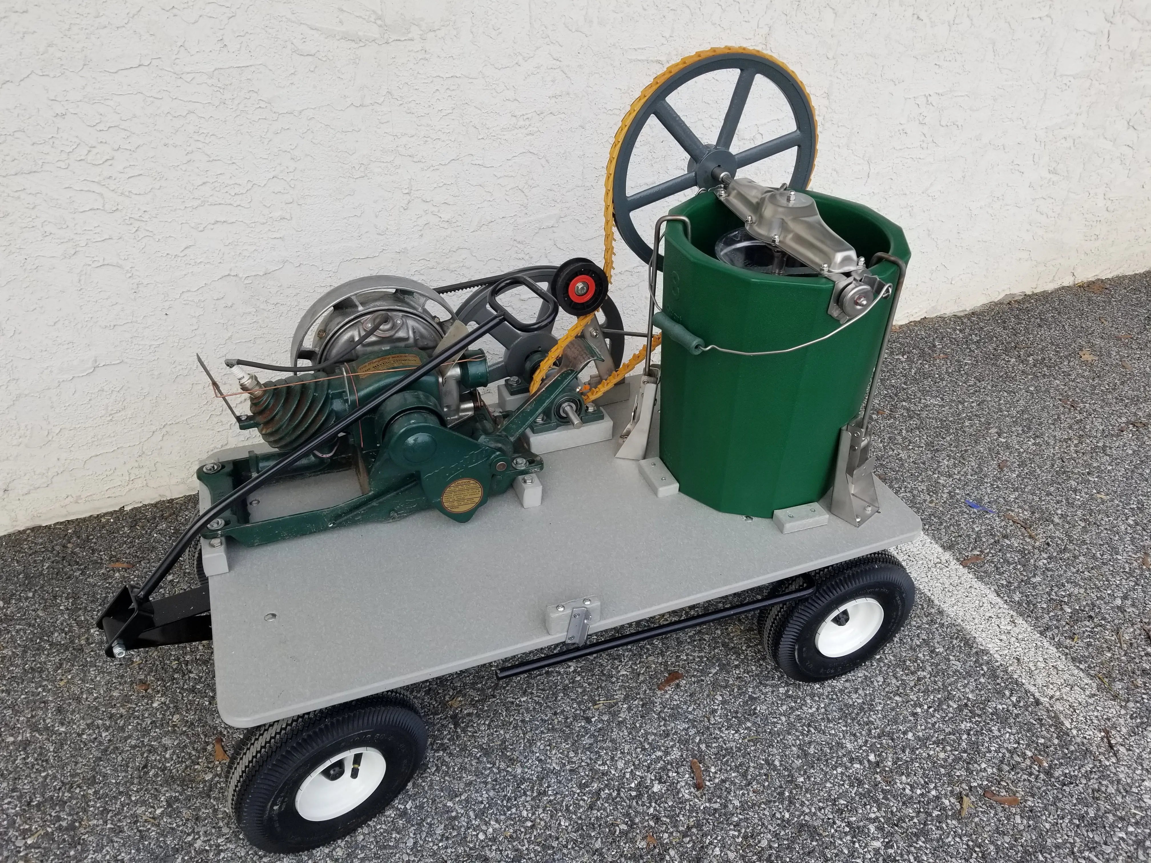 Custom Immergood Ice Cream Freezer Setup